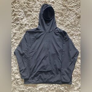 Fear of God x Adidas Black Nylon Hoodie